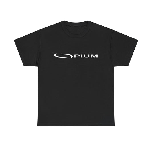 Opium Logo T‑Shirt — Minimal Streetwear Graphic Tee