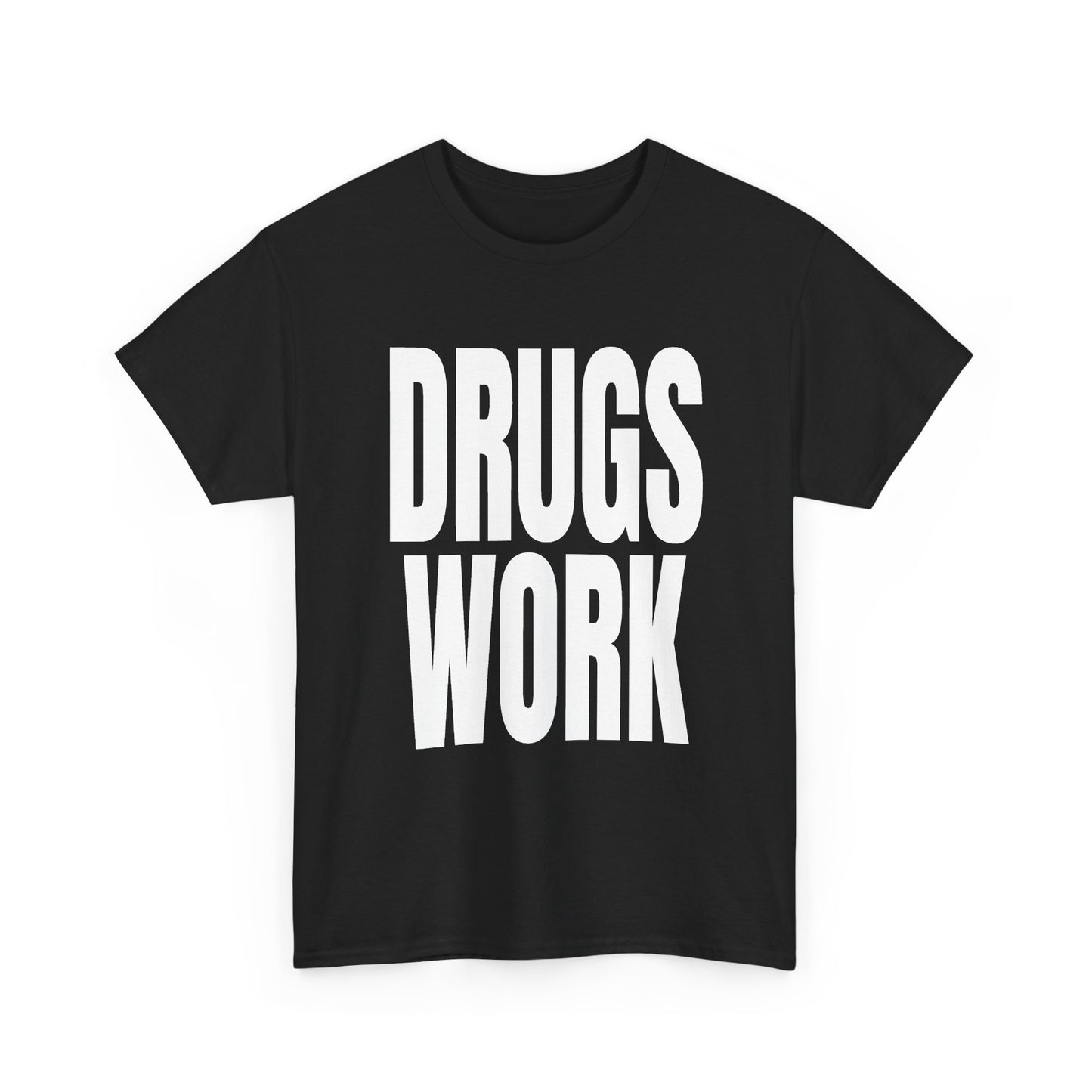 White Blank T‑Shirt Mockup — Plain Cotton Tee